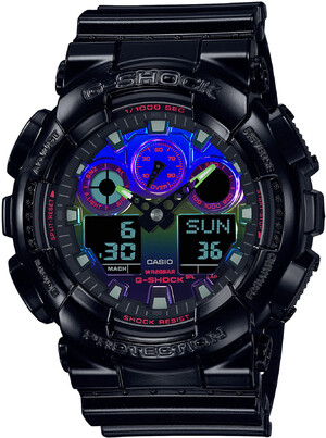 Часы Casio G-SHOCK Classic GA-100RGB-1AER
