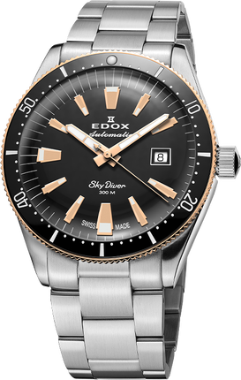 Часы Edox SkyDiver Date Automatic Limited Edition 80126 357RNM