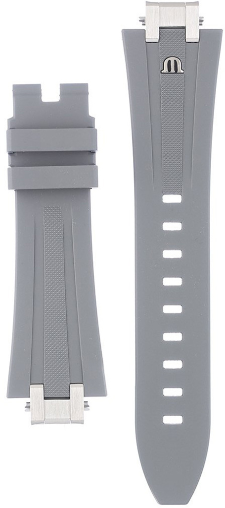 

Ремешок Maurice Lacroix 640-005021 24/18мм серый лого сталь AI6007, 640-005021