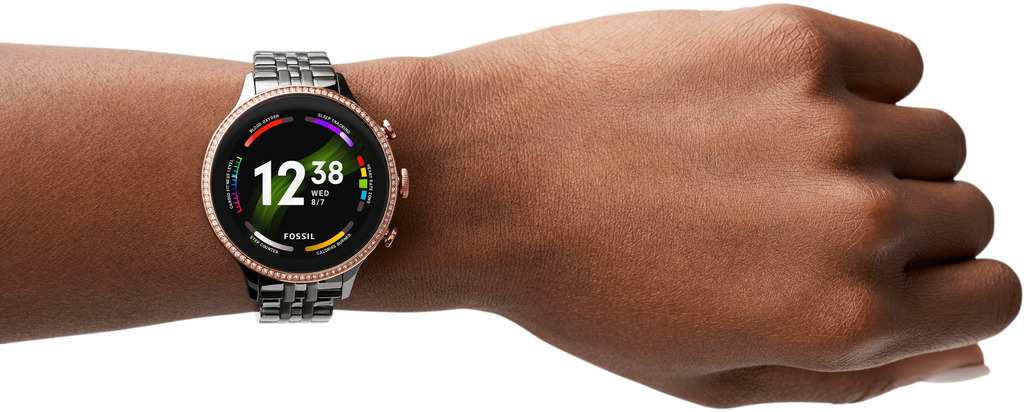 Смарт-годинник Fossil Gen 6 Gunmetal Stainless Steel (FTW6078)