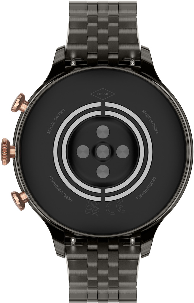 Смарт-годинник Fossil Gen 6 Gunmetal Stainless Steel (FTW6078)