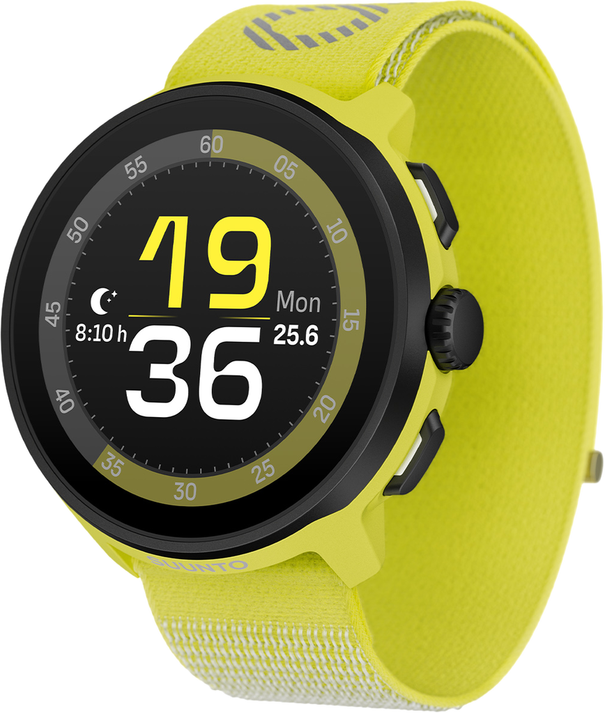 Смарт-часы Suunto Run Lime Textile Strap (ss051111000)