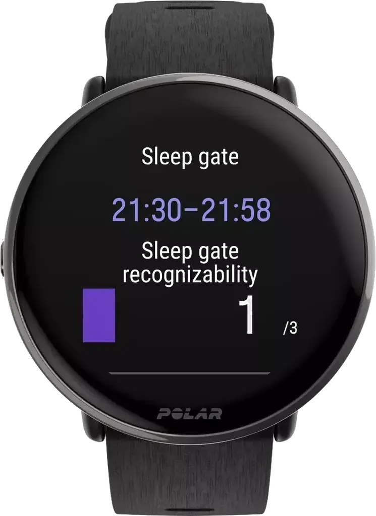 Смарт-годинник Polar Ignite 3 Titanium Black S-L (900110027)