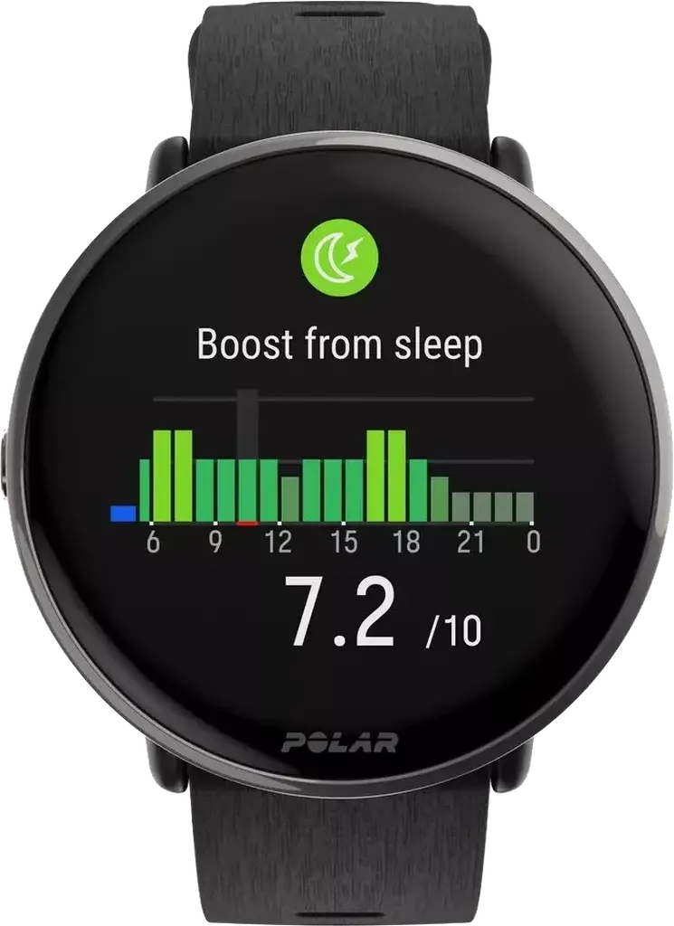 Смарт-годинник Polar Ignite 3 Titanium Black S-L (900110027)